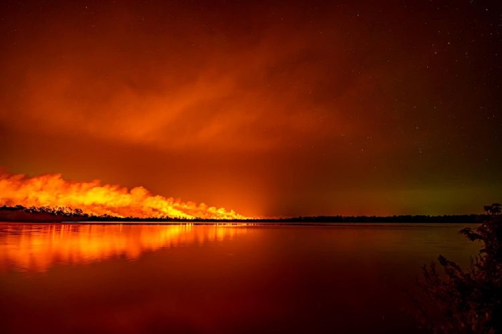 The final update of the Croatan forest fire.